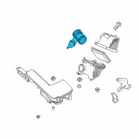 OEM Infiniti Air Duct Diagram - 16576-6KA0A