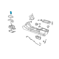 OEM Chrysler Sebring Knob-GEARSHIFT Diagram - 1ER36XDBAB