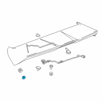 OEM 2019 Chevrolet Traverse Horn Bolt Diagram - 11569683