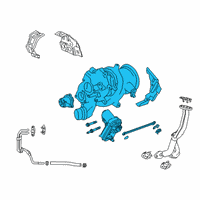 OEM 2021 Chevrolet Blazer Turbocharger Diagram - 55516675