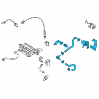 OEM 2017 Hyundai Elantra Purge Control Valve Assembly Diagram - 29015-03AA0