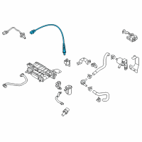 OEM 2017 Hyundai Elantra Sensor Assembly-Oxygen, Rear Diagram - 39210-03AA5