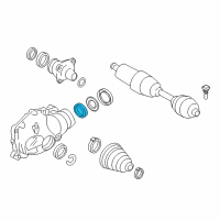 OEM BMW 535d Shaft Seal Diagram - 31-52-1-428-678