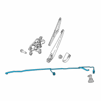 OEM Jeep Wiring-Spoiler Diagram - 68195821AA