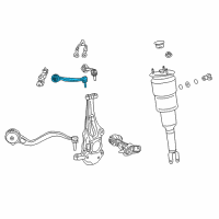 OEM Lexus LS500 Suspension Arm Assembly Diagram - 48630-19045