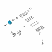 OEM 2007 BMW X5 Vibration Damper Diagram - 11-23-7-561-312