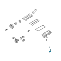 OEM BMW 535i Oil Levelling Sensor Diagram - 12-61-7-607-909