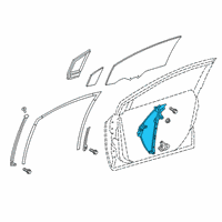 OEM 2022 Toyota Corolla Window Regulator Diagram - 69801-12272