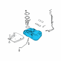 OEM 2011 Ford Taurus Fuel Tank Diagram - AG1Z-9002-C