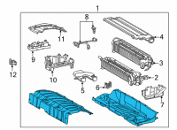 OEM Lexus NX350h BATTERY ASSY, HV SUP Diagram - G9510-78010