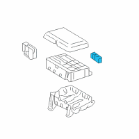 OEM Toyota Corolla Relay Assembly Diagram - 82641-47020