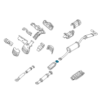 OEM 1999 Nissan Quest Gasket-Exhaust Diagram - 20692-0B000