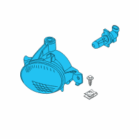 OEM 2013 BMW X5 Fog Lamp/Turning Lights, Right Diagram - 63-17-7-237-434