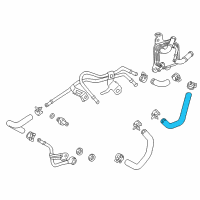 OEM 2019 Lexus ES350 Hose, Oil Cooler Outlet Diagram - 32942-06150