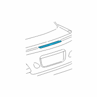 OEM Lexus Lamp Assy, Center Stop Diagram - 81570-30140-C0