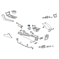 OEM GMC Sierra 2500 HD Connector Diagram - 84590447