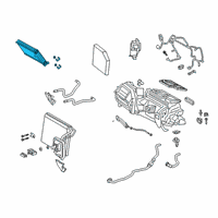 OEM BMW X3 Transmission Oil Cooler Diagram - 64-11-9-382-865