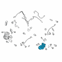 OEM Ford Turbocharger Diagram - CL3Z-6K682-C