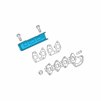 OEM Ford F-250 Super Duty Heat Shield Diagram - BC3Z-9Y427-B