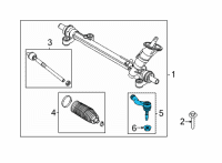 OEM 2021 Ford Mustang Mach-E ROD - TIE Diagram - LJ9Z-3A130-A