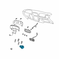 OEM 2005 Ford Explorer Headlamp Switch Diagram - 1L2Z-11654-AC