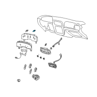 OEM Mercury Bulb Diagram - F7LZ-13B765-BA