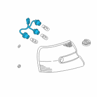 OEM Nissan Altima Harness Assembly Diagram - 26551-9E000