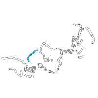 OEM 2018 Toyota Sienna Outlet Hose Diagram - 32942-08051