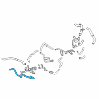 OEM 2018 Toyota Sienna Inlet Hose Diagram - 32930-08031