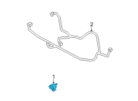 OEM 2020 Hyundai Ioniq Ambient Temperature Sensor Diagram - 96985-0X000