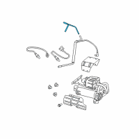 OEM 2002 Dodge Ram 1500 Harness-Vacuum Emission Diagram - 53032053AC