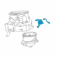 OEM Toyota 4Runner Servo Diagram - 87106-35090