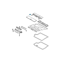 OEM 2004 Ford Expedition Handle Diagram - 3L1Z-78116A76-AAA