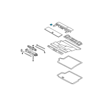 OEM Ford Handle Diagram - 3L1Z-78116A76-AAA