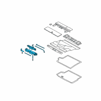 OEM 2006 Lincoln Navigator Jack Assembly Diagram - 5L1Z-17080-B