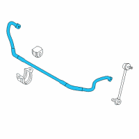 OEM 2010 BMW 128i Stabilizer Front With Rubber Mounting Diagram - 31-35-6-796-301