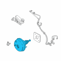 OEM 1998 Chrysler Concorde Booster-Power Brake Diagram - 4779072AE