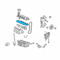 OEM 2008 Honda Civic Gasket, Head Cover Diagram - 12341-RMX-000