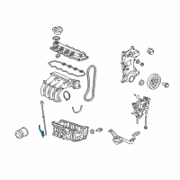OEM 2015 Honda CR-Z Pipe, Oil Level Diagram - 15200-RK8-000