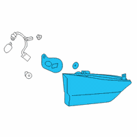 OEM 2019 Lexus RX350L Lens & Body, Rear Lamp Diagram - 81581-48220