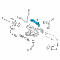 OEM 2014 Kia Forte5 Protector-Heat Diagram - 285252B700