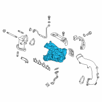 OEM 2015 Hyundai Veloster TURBOCHARGER Diagram - 28231-2B740