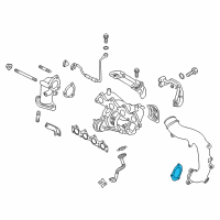 OEM Kia Forte5 Gasket-TURBOCHARGER Diagram - 282862B700