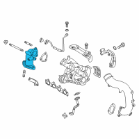 OEM 2013 Hyundai Veloster Coupler Assembly-Tubocharger Diagram - 28280-2B710