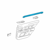 OEM Ford Freestyle Belt Weatherstrip Diagram - 6F9Z-7425861-AA