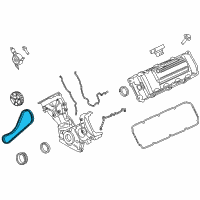 OEM 2018 Ford F-250 Super Duty Timing Chain Diagram - AL3Z-6268-A