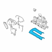 OEM 2019 Ford Fusion Valve Cover Gasket Diagram - DS7Z-6584-A