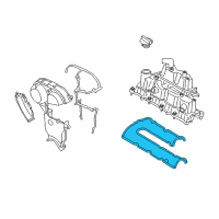 OEM 2018 Ford Fusion Valve Cover Gasket Diagram - DS7Z-6584-A