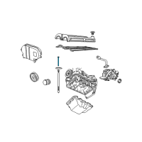 OEM 2008 Ford Escape Tube Assembly Diagram - 5L8Z-6754-AA