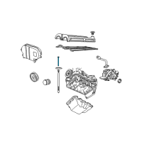 OEM Mercury Mariner Tube Assembly Diagram - 5L8Z-6754-AA